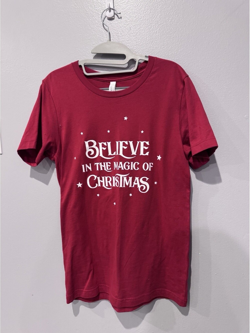 Bella Canvas Tee Holiday Christmas Boutique T-shirt merry Christmas Small NWOT
